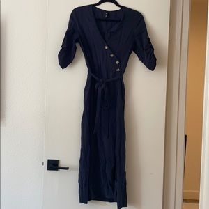 ZARA side buttoned dress
